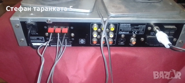 DVD player с три канален усилвател със радио тунер , снимка 7 - Ресийвъри, усилватели, смесителни пултове - 54094582