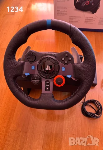 Волан с педали Logitech-G29+скоростен лост-Logitech , снимка 3 - Аксесоари - 55671857