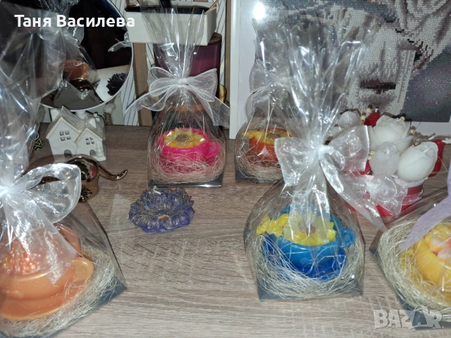 Ароматни восъчни чаши , снимка 14 - Декорация за дома - 54571452