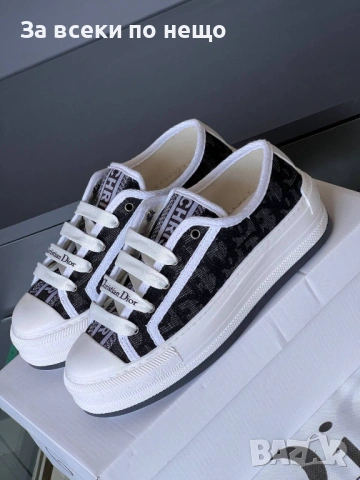 Christian Dior Дамски Маратонки👟Дамски Спортни Обувки👟Платненки Кристиян Диор - 5 Цвята Код SK1710, снимка 4 - Маратонки - 54896459