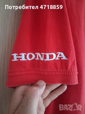 Блузка с якичка на HONDA, снимка 7 - Тениски - 55211487