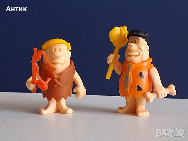 Стари Играчки Kinder Фред и Барни, снимка 3 - Колекции - 55075878