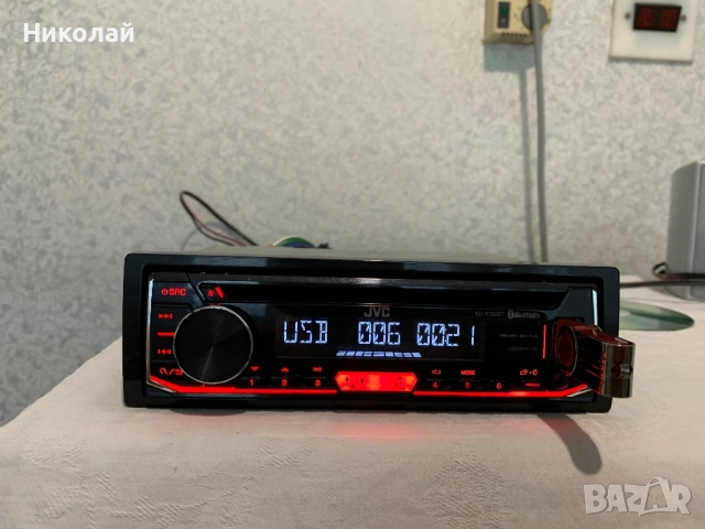 Авто Cd JVC Bluetooth, снимка 2 - Аксесоари и консумативи - 54756085