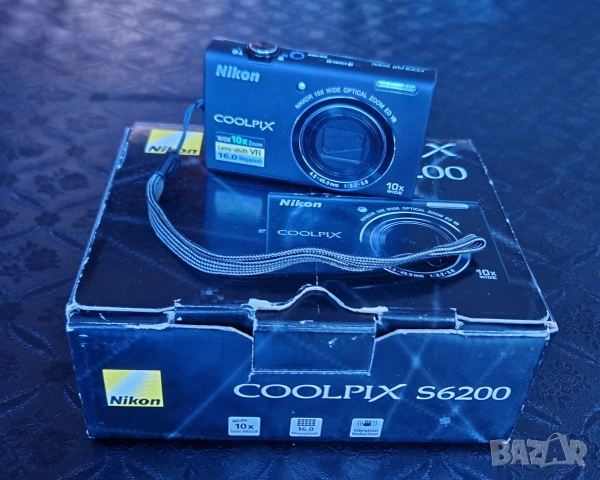 NIKON COOLPIX S 6200, перфектен