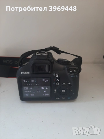 Фотоапарат CANON EOS 1100D, снимка 2 - Фотоапарати - 55118456