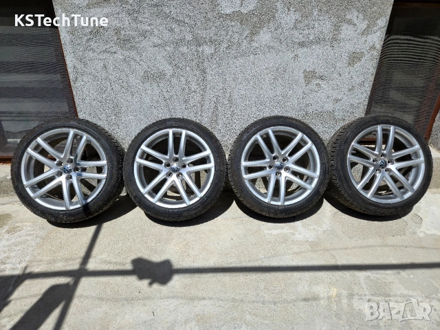 Джанти с Гуми Borbet 17* 5x100 7.5J ET35 215/45 Всесезонни, снимка 2 - Гуми и джанти - 54712342