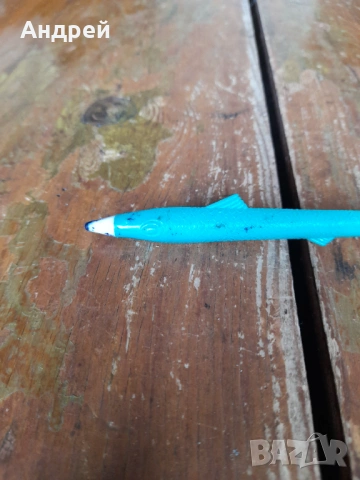 Стара химикалка риба, снимка 3 - Други ценни предмети - 54313668