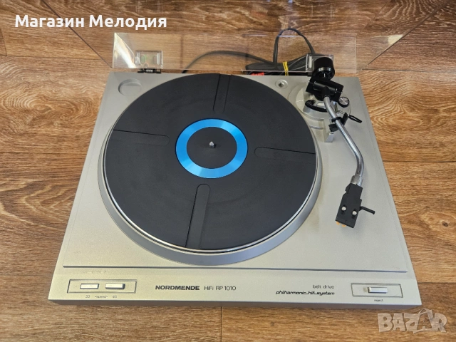Грамофон Nordmende RP 1010 – Немски грамофонен шедьовър и аналогов детайл от „Златната ера“ на винил, снимка 8 - Грамофони - 54036927