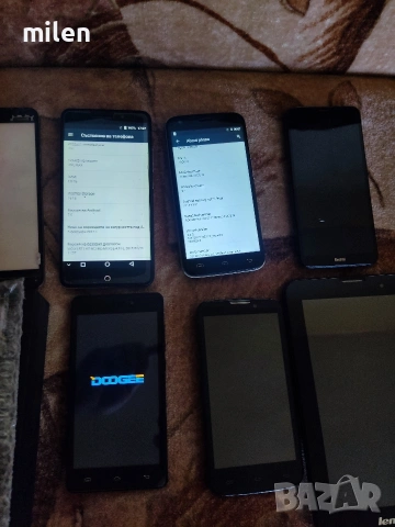 Лот от стари смартфони и таблет (Doogee, UMI, Redmi, Lenovo) – за части или ползване, снимка 3 - Резервни части за телефони - 54714150