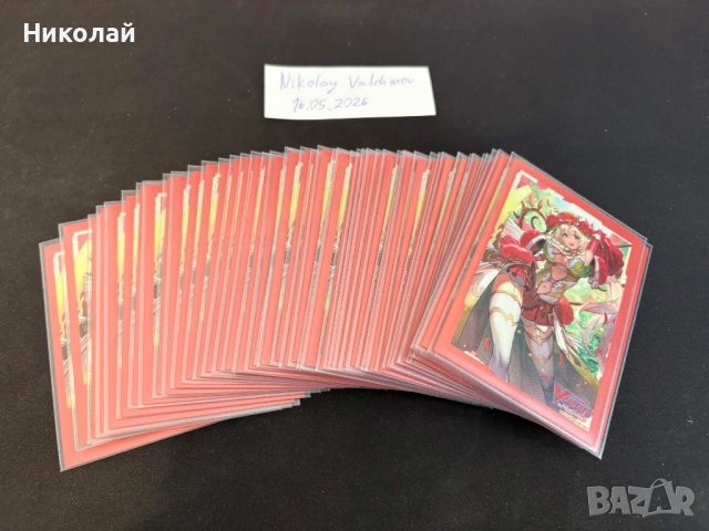 Vanguard Dream-spinning Ahsha deck + Ahsha sleeves + bulk, снимка 3 - Карти за игра - 54716465