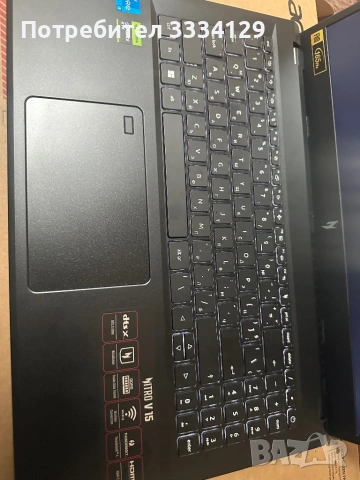 Лаптоп Acer Nitro 15, снимка 4 - Лаптопи за игри - 54708174