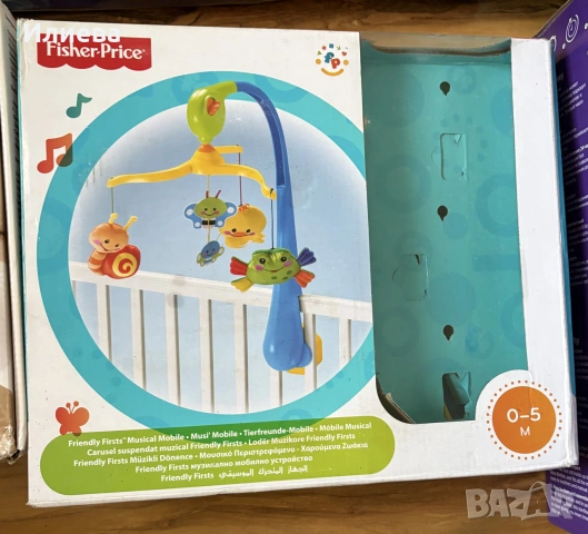 Музикална въртележка за кошара fisher price