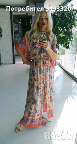 Лятна рокля , снимка 2 - Рокли - 54540127