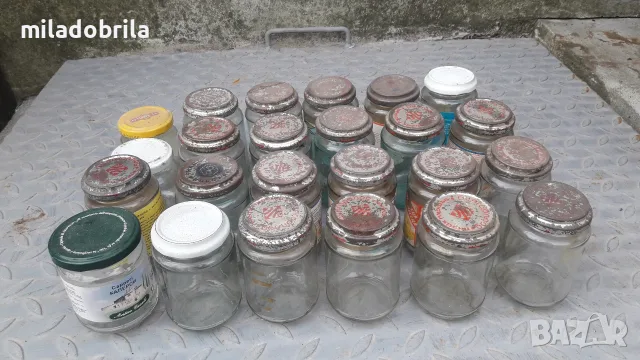 Стъклени буркани различни , снимка 6 - Други стоки за дома - 55591952