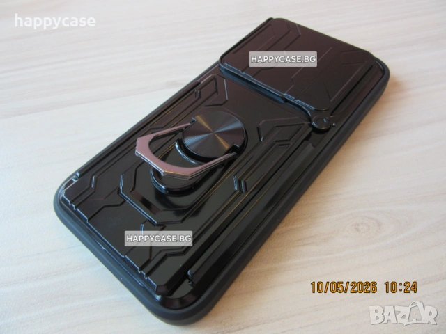 Xiaomi Poco X8 Pro 5G / RING CARD SLOT Удароустойчив кейс гръб калъф със слот за карта и ринг, снимка 6 - Калъфи, кейсове - 54332837
