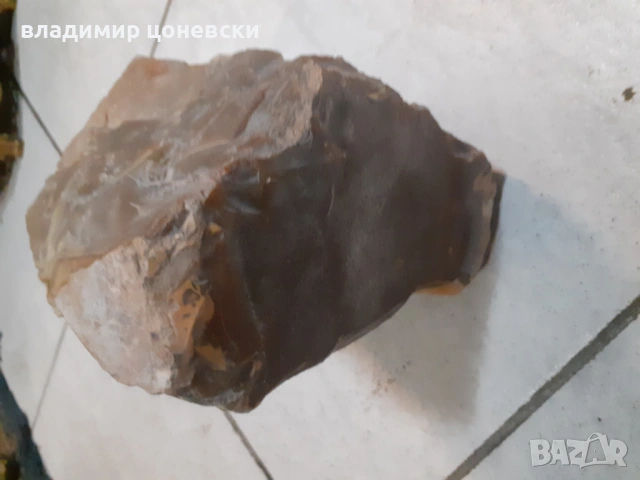 Голям кремък 20/ 20 см за кремъчен пистолет,пищов,пушка, снимка 2 - Антикварни и старинни предмети - 54801820