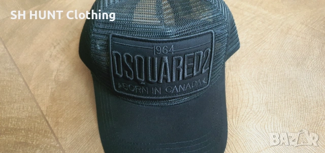 DSQUARED2 HAT One Size мрежена шапка с козирка, снимка 3 - Шапки - 54402285