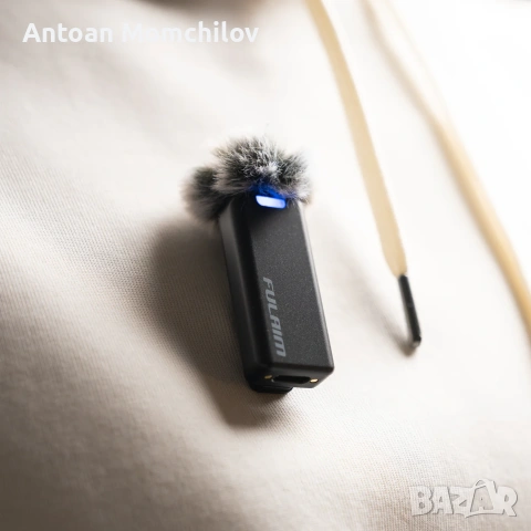 Безжичен микрофон FULAIM X6S 2 Mic комплект, снимка 6 - Микрофони - 54963832