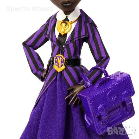 Кукла Monster High Wednesday Колекционерска Кукла Бинка Баркли, снимка 2 - Кукли - 54464939
