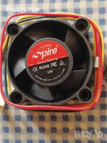 SPIRE вентилатор за компютър , снимка 3 - Други - 54401432
