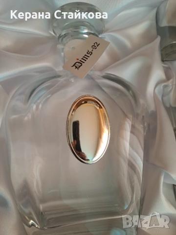 Продавам Сет бутилка и 6 чаши със сребро, снимка 9 - Сервизи - 54013699