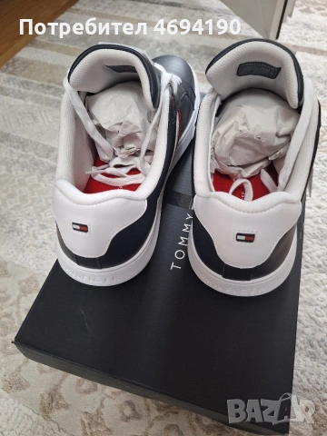 Оригинални мъжки кецове Tommy Hilfiger, снимка 4 - Маратонки - 55015907