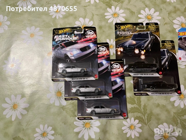 Hotwheels Mercedes Premium, снимка 3 - Колекции - 55089509