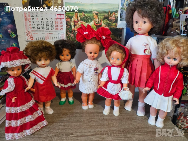Търся да купя ретро кукли от времето на соца 1970-1990, снимка 2 - Кукли - 54392414