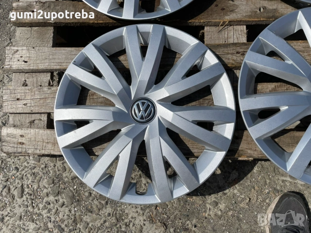 16 цола Тасове VW Golf 7 Volkswagen Bora 5G0601147B Оригинал, снимка 3 - Аксесоари и консумативи - 53964449