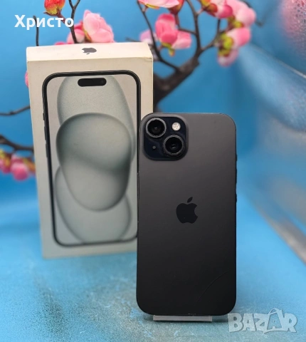 Apple iPhone 15, 256GB, 5G, Black  , снимка 4 - Apple iPhone - 54082056