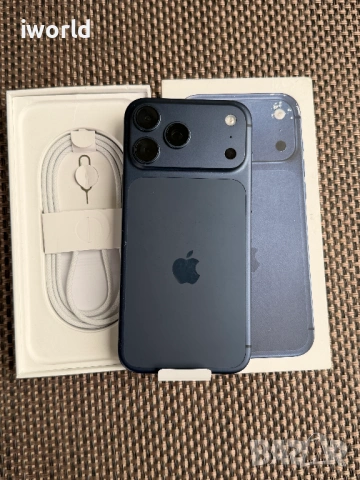 512Gb⚠️ 100% 🔋 ❗️ ГАРАНЦИЯ❗️ iPhone 17 Pro Max Лизинг от 46€ /м Deep Blue ☎️, снимка 5 - Apple iPhone - 54109403