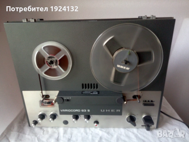 UHER Variocord 63 S магнетофон, снимка 3 - Ресийвъри, усилватели, смесителни пултове - 54834968