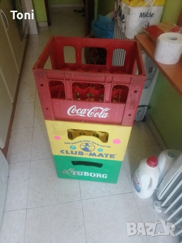 3 броя каси Coca Cola каси бира каса Coca Cola 