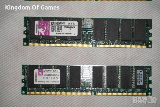 16 DDR RAM ПАМЕТ Kingston/ADATA/PQI/Nanya/Infineon/VDATA Тествана и Работеща за Настолен Компютър, снимка 7 - RAM памет - 55087787
