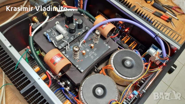 Slaudio Hybrid усилвател, снимка 4 - Ресийвъри, усилватели, смесителни пултове - 54803746