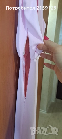 Розова рокля Zara, снимка 7 - Рокли - 54450034
