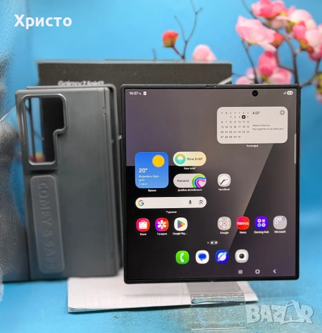 ГАРАНЦИОНЕН!!! Samsung Galaxy Z Fold7, 12GB RAM, 256GB, 5G, Jetblack + аксесоари , снимка 3 - Samsung - 55158323