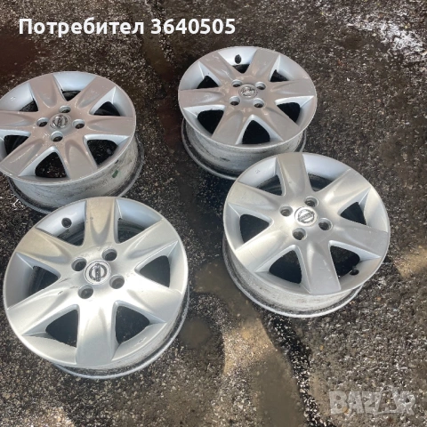 4/100/15 nissan micra, снимка 10 - Гуми и джанти - 54531114