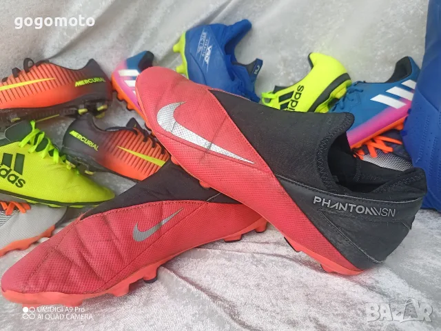 Бутонки 43 - 44, калеври, футболни обувки, стоножки Футболни обувки Nike PHANTOM VSN 2 PRO DF FG, снимка 14 - Маратонки - 55396785
