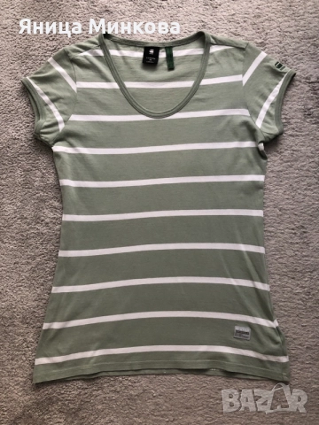 Дамска тениска G-star Raw, снимка 3 - Тениски - 55480586