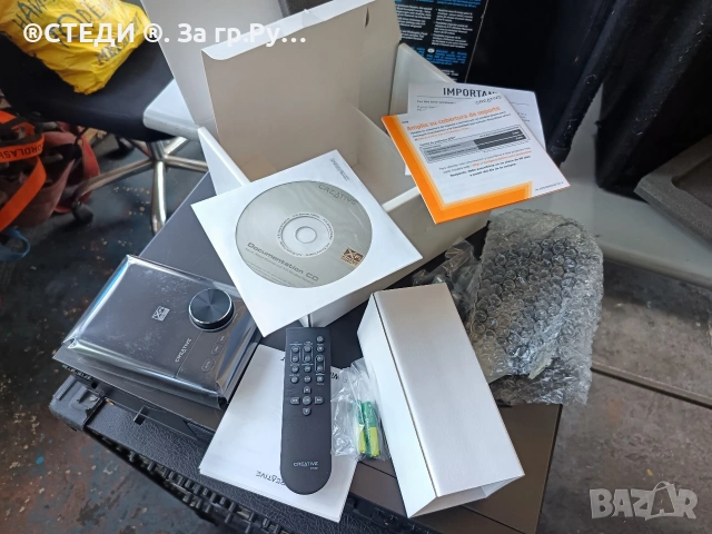 НОВИ! Безжичен аудио приемник Creative Sound Blaster X-Fi Wireless Receiver, снимка 7 - Ресийвъри, усилватели, смесителни пултове - 54667054