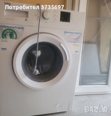 Бартер Слим Пелалня Беко., снимка 3 - Перални - 55598994