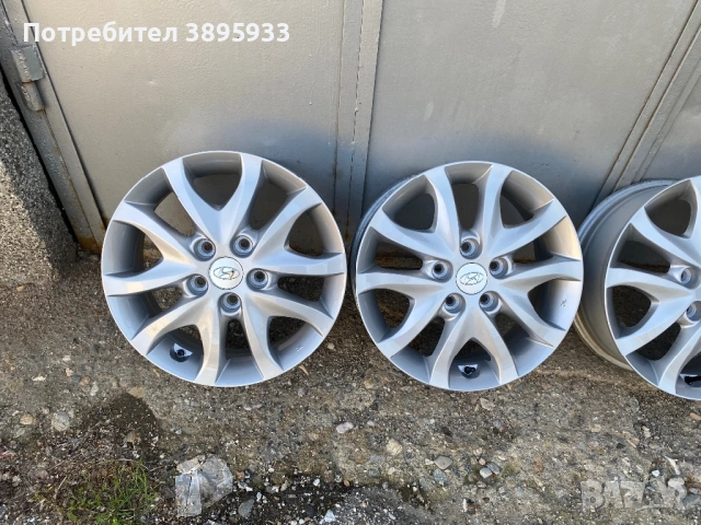 Оригинални джанти на Hyundai i30 i20 ix20 16”, снимка 2 - Гуми и джанти - 54306974