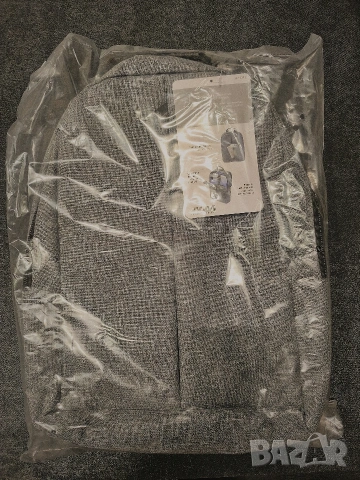 Раница за лаптоп - HAMA Genua 15.6" до 40см - Сива, снимка 4 - Лаптоп аксесоари - 54002783