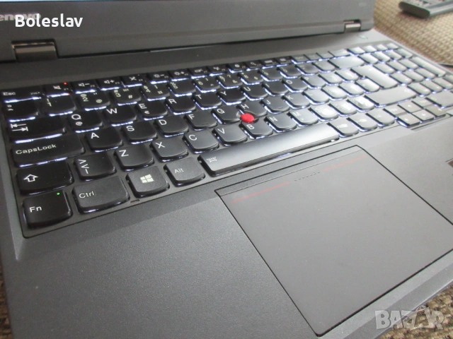 Лаптоп Lenovo Thinkpad W540,i7-4800MQ,16GB RAM,500GB SSD,нова 9 клетъчна батерия,докинг станция, снимка 7 - Лаптопи за работа - 51665753