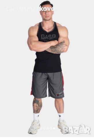 GASP - SHORTS - Фитнес шорти -, снимка 4 - Спортни дрехи, екипи - 54392140