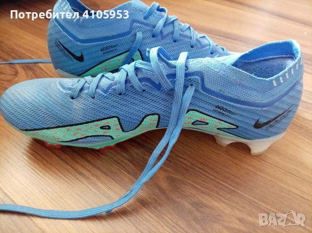бутонки nike mercurial vapor 15 elite air zoom 43 номер, снимка 5 - Футбол - 53968971