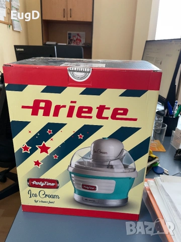 Машина за сладолед Ariete Party Time 0643, нова