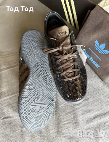 Adidas x Wales Bonner x Karintha Brown Sequins 43 1/3, снимка 3 - Маратонки - 55603661