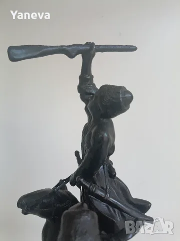 Касли , чугунена скулптура „Джигитовка“, снимка 8 - Статуетки - 55641873